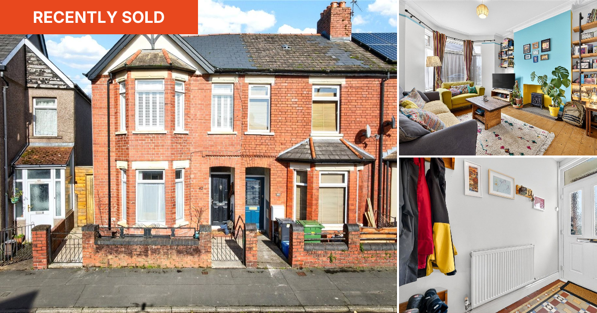 3 bed terraced house for sale in Evansfield Road, Llandaff North ...
