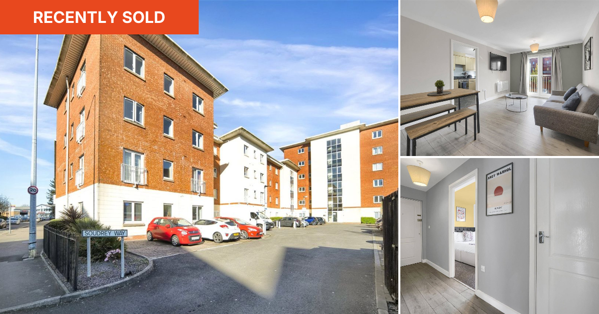 2 bed flat for sale in Soudrey Way, Cardiff Bay, Cardiff, South ...
