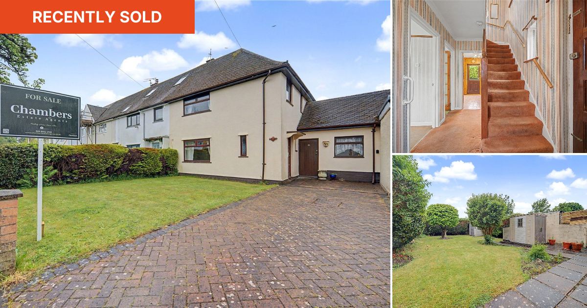3 bed terraced house for sale in Ty-Newydd, Whitchurch, Cardiff, South ...
